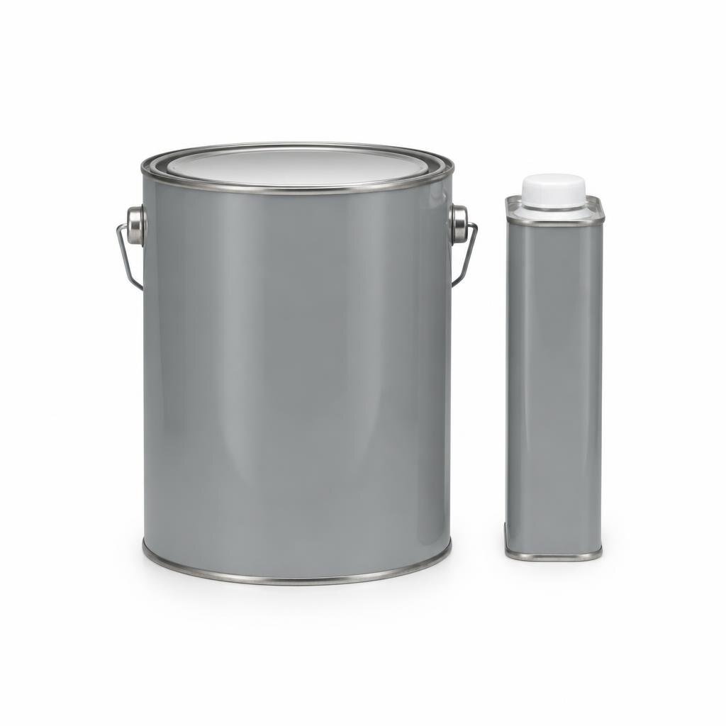LSC 5L PU9 FINISH+HARDENER - 9093 DAWN GREY