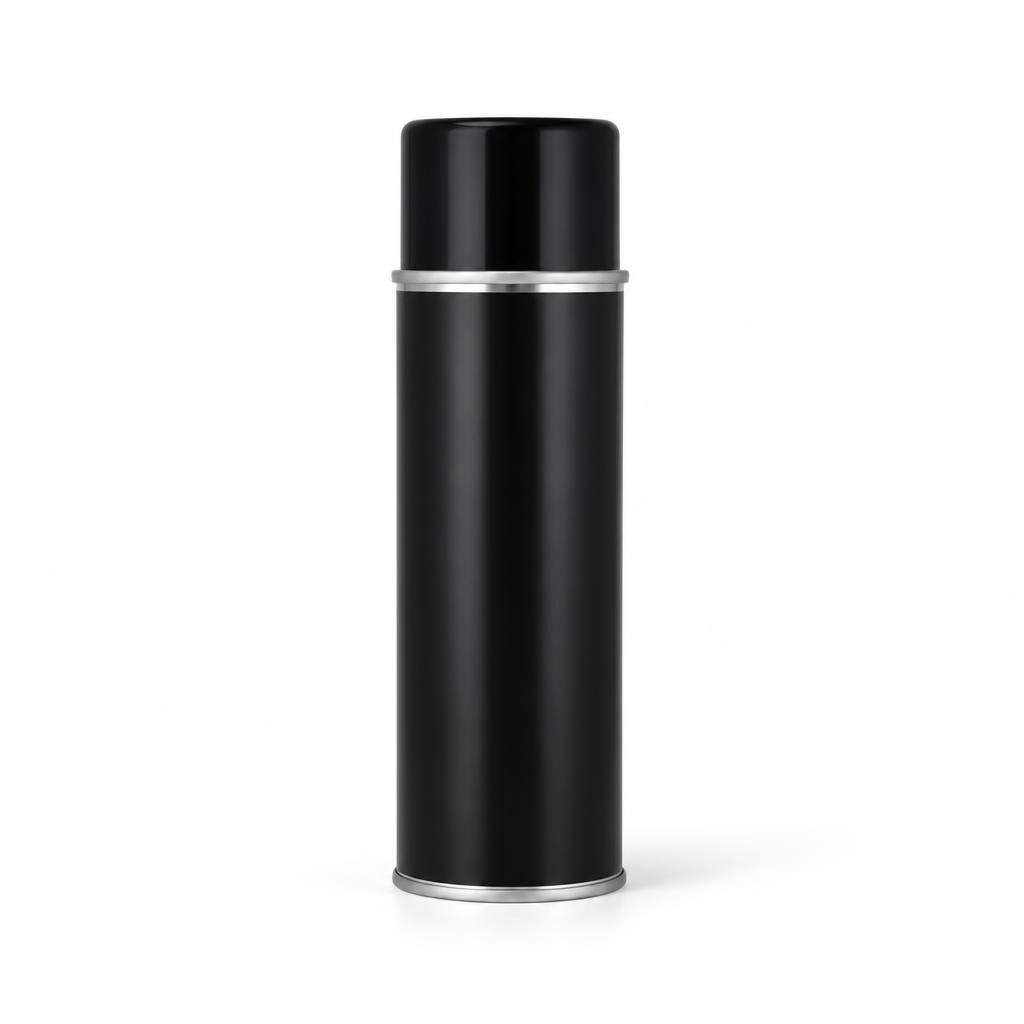 GALAXY 400ML SPRAY PAINT H-TEMP - BLACK