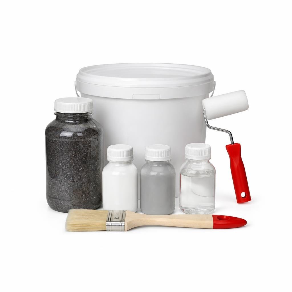 EN MULTI COAT D-501 4IN1 GRANITE EFFECT COATING SET