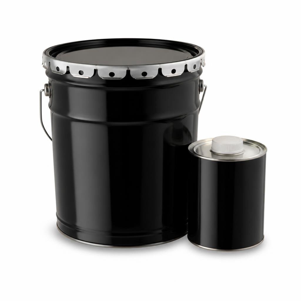 NIPPON 5L PU RECOATABLE GLOSS+HARDENER - 9103 BLACK