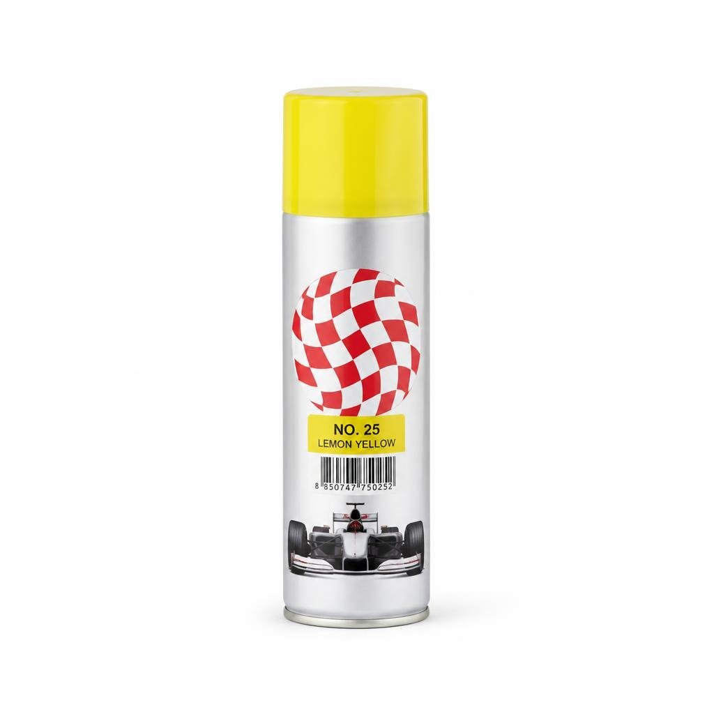 BOSNY 400CC SPRAY PAINT #25 LEMON YELLOW