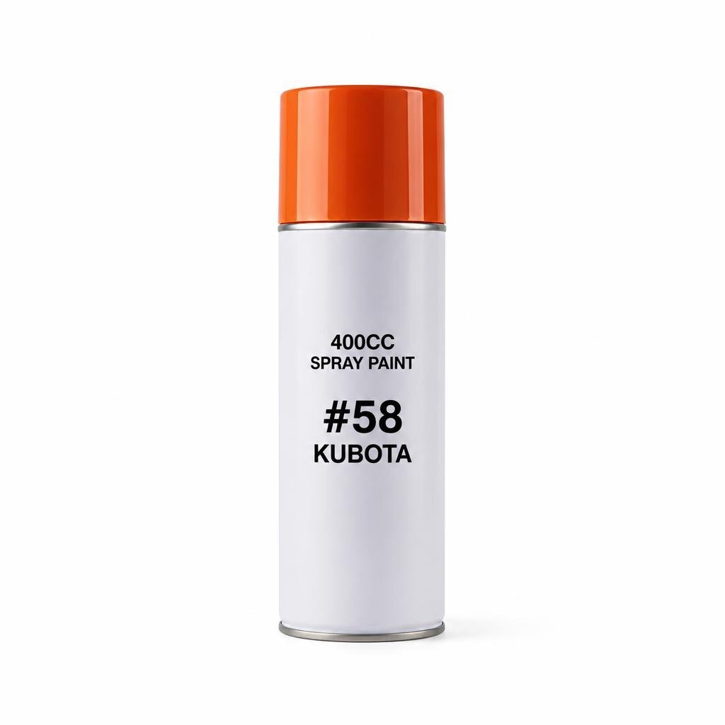BOSNY 400CC SPRAY PAINT #58 KUBOTA