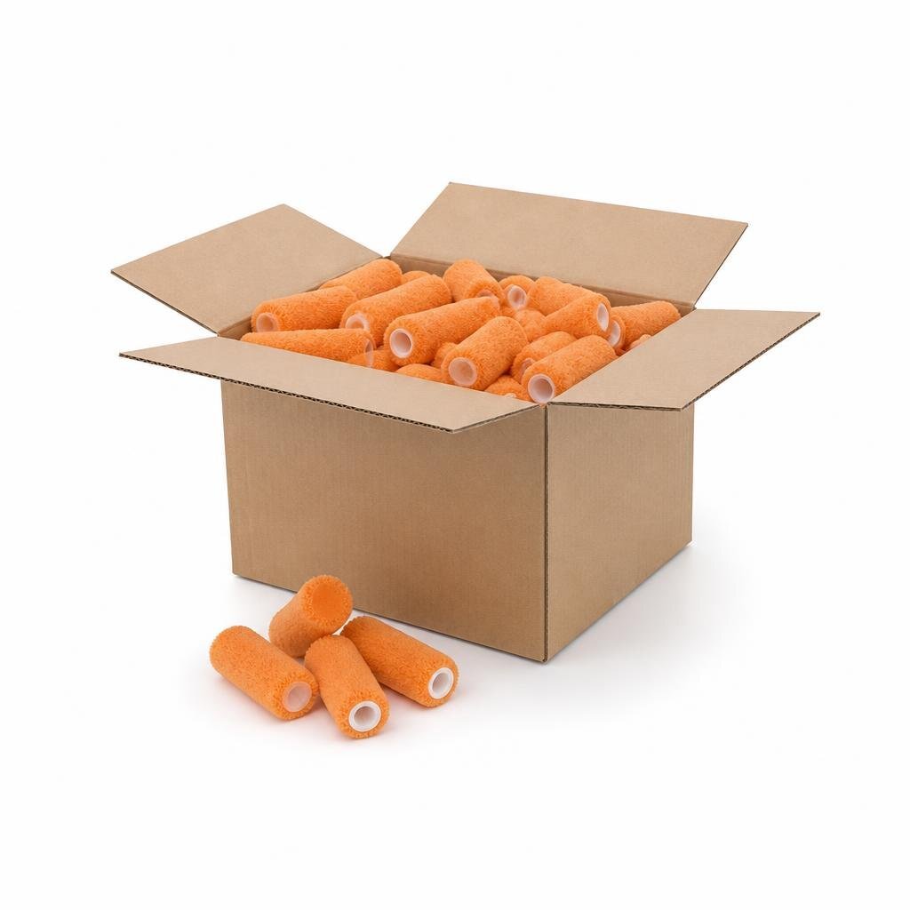ANZA 7" 590018 RUFFEX MAXI ROLLER REFILL - ORANGE (200PCS/CTN)
