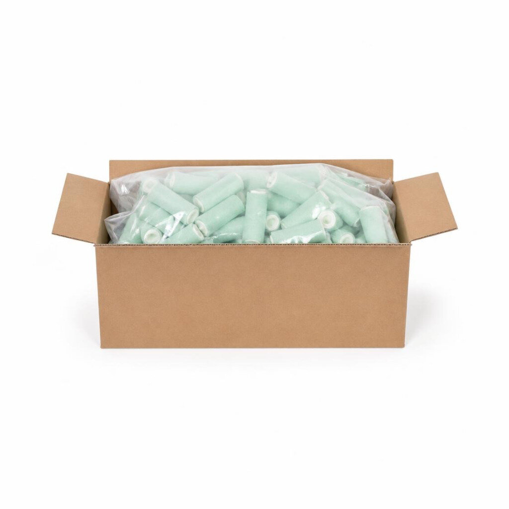 ANZA 7" PREMIUM RUMMEX ROLLER REFILL - GREEN (200PCS/CTN)