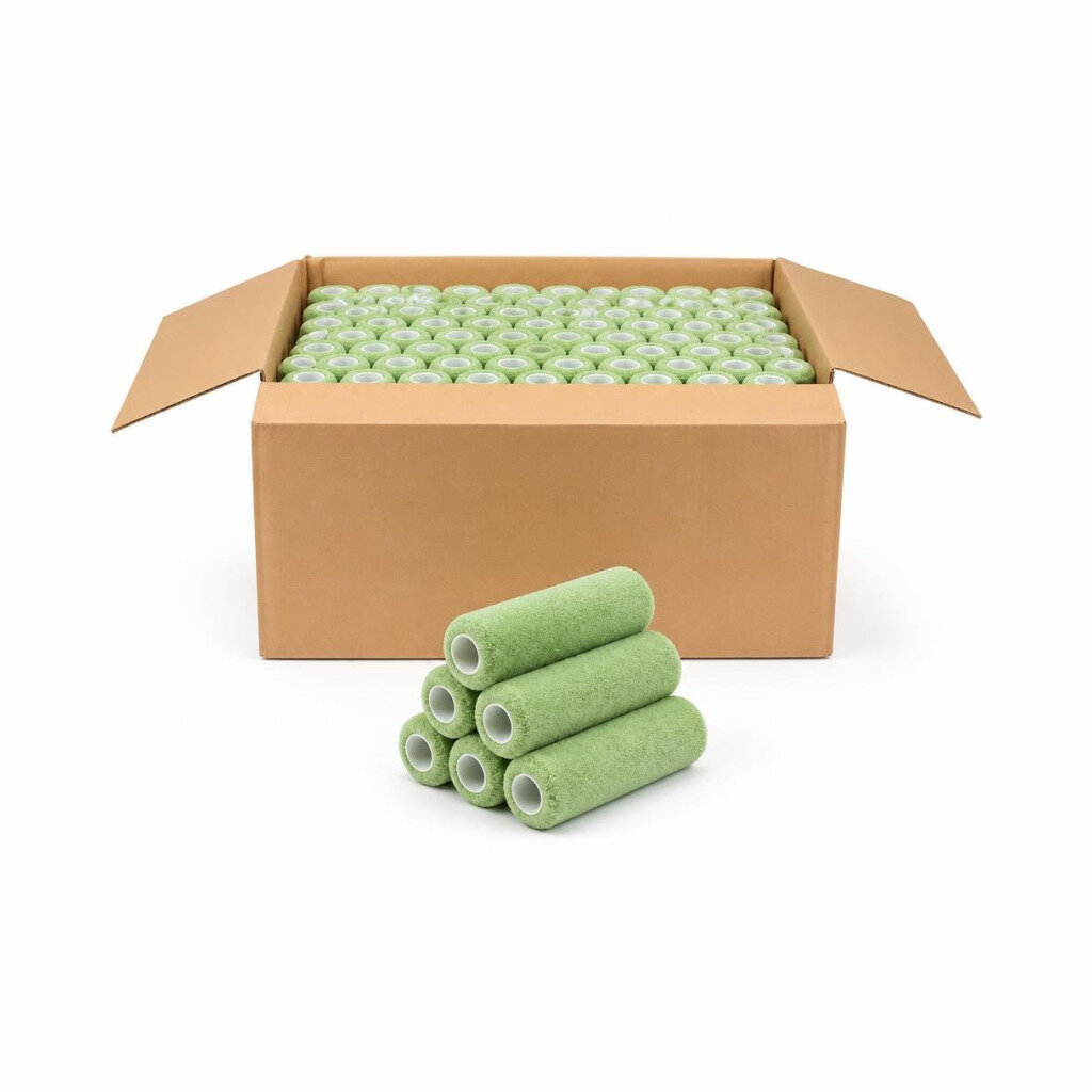 B.I. CARE 7" GREEN FABRIC ROLLER REFILL (200PCS/CTN)