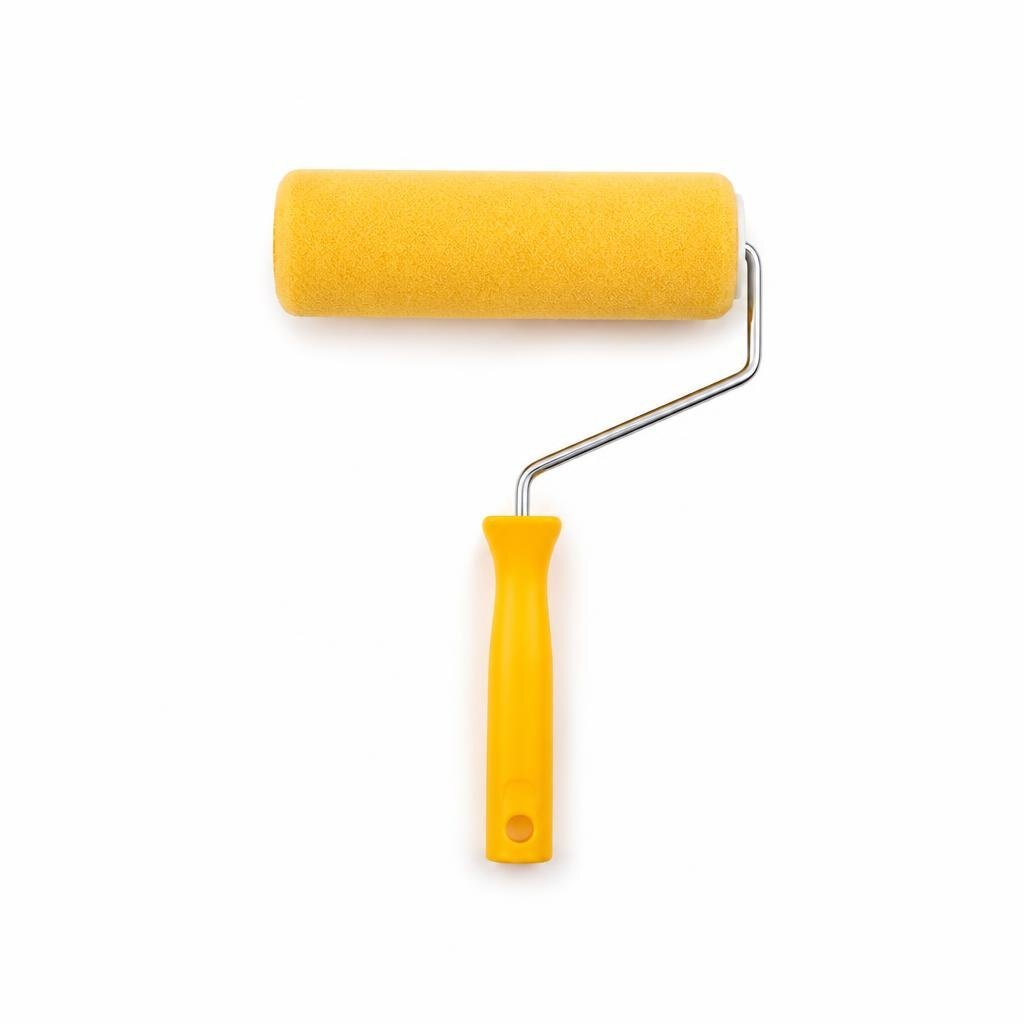 YELLOW 7" PAINT ROLLER SET