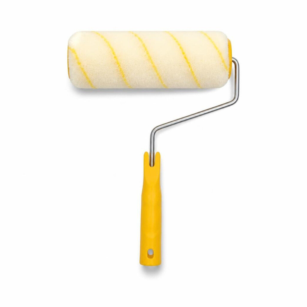 EAGLE 7" YELLOW STRIP PAINT ROLLER SET