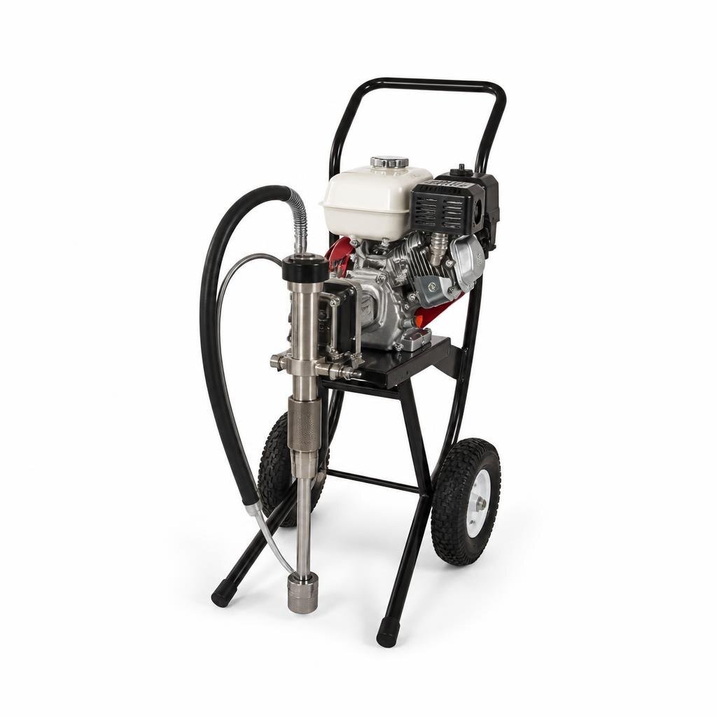 EUROX/// EPSH9013 9HP AIRLESS PAINT SPRYAER C/W HONDA GX270
