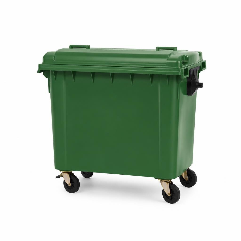 RAYACO 1100L DUSTBIN WITH WHEEL