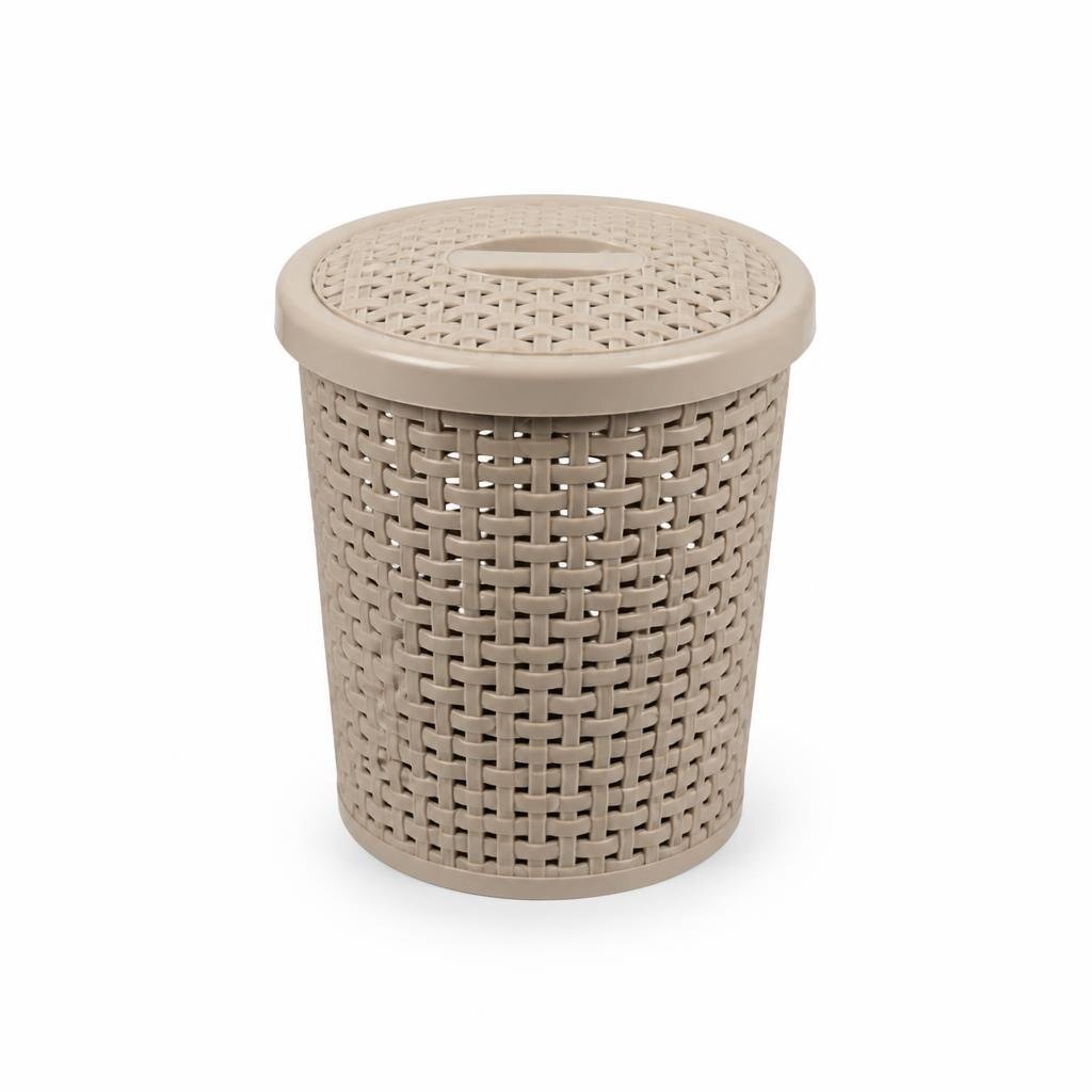 RAYACO 7300-1 SMALL PAPER BASKET WITH COVER