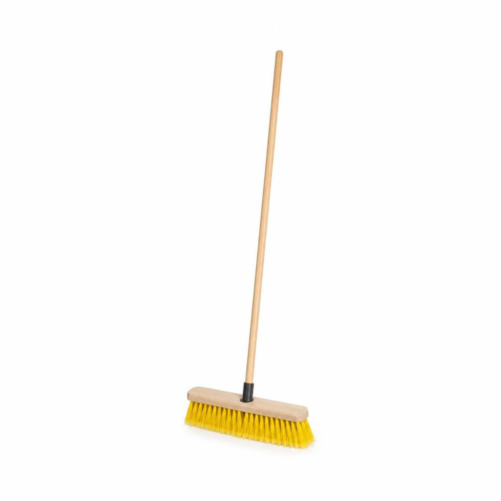 RAYACO 120 CAR WASH BROOM WITH WOODEN HANDLE