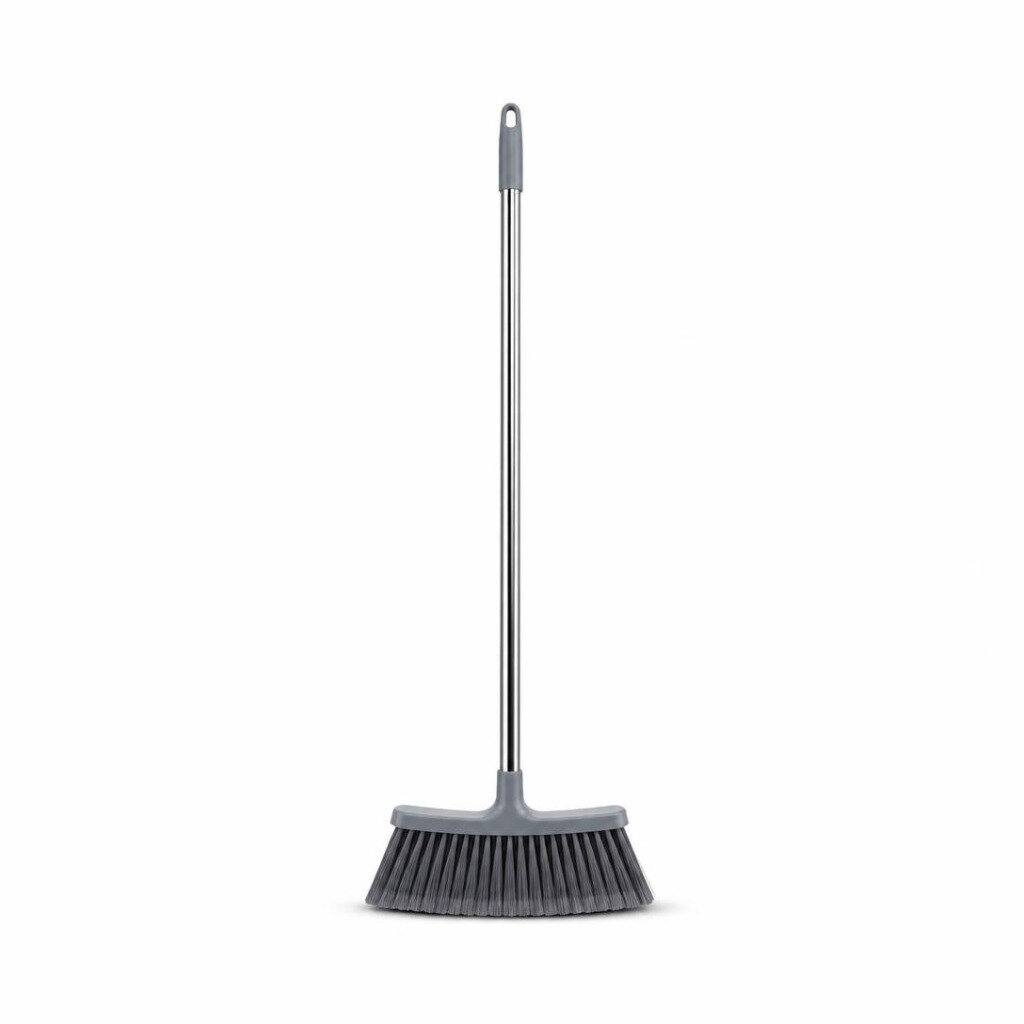 RAYACO 8888 NYLON BROOM WITH S/STEEL HANDLE