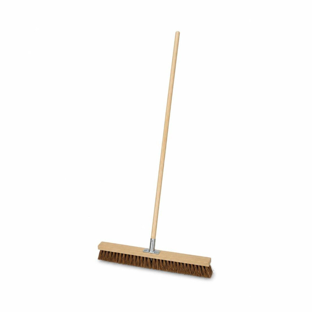 RAYACO HB12H HARD PUSH BROOM WITH HANDLE