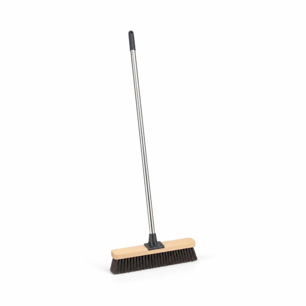 RAYACO PB24H H/D PUSH BROOM WITH 5FT STAINLESS STEEL HANDLE