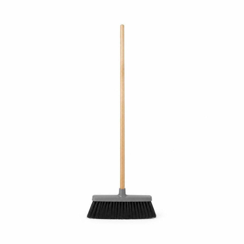 RAYACO 938 SUPERIOR INDDOR NYLON BROOM WITH WOODEN HANDLE