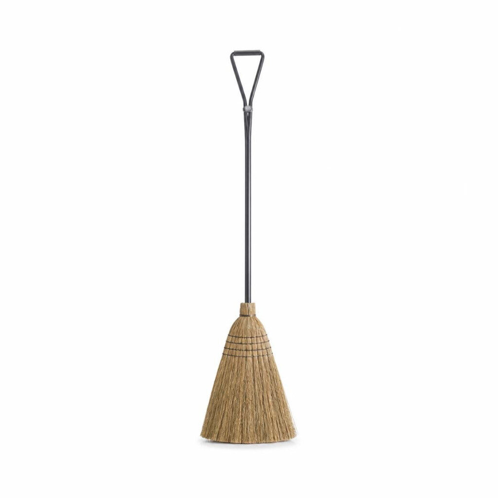 RAYACO 2027 DAISY BROOM WITH V IRON HANDLE