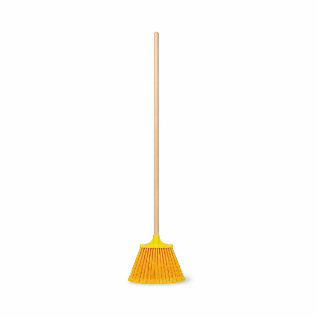 RAYACO 2025 NYLON BROOM WITH WOODEN HANDLE