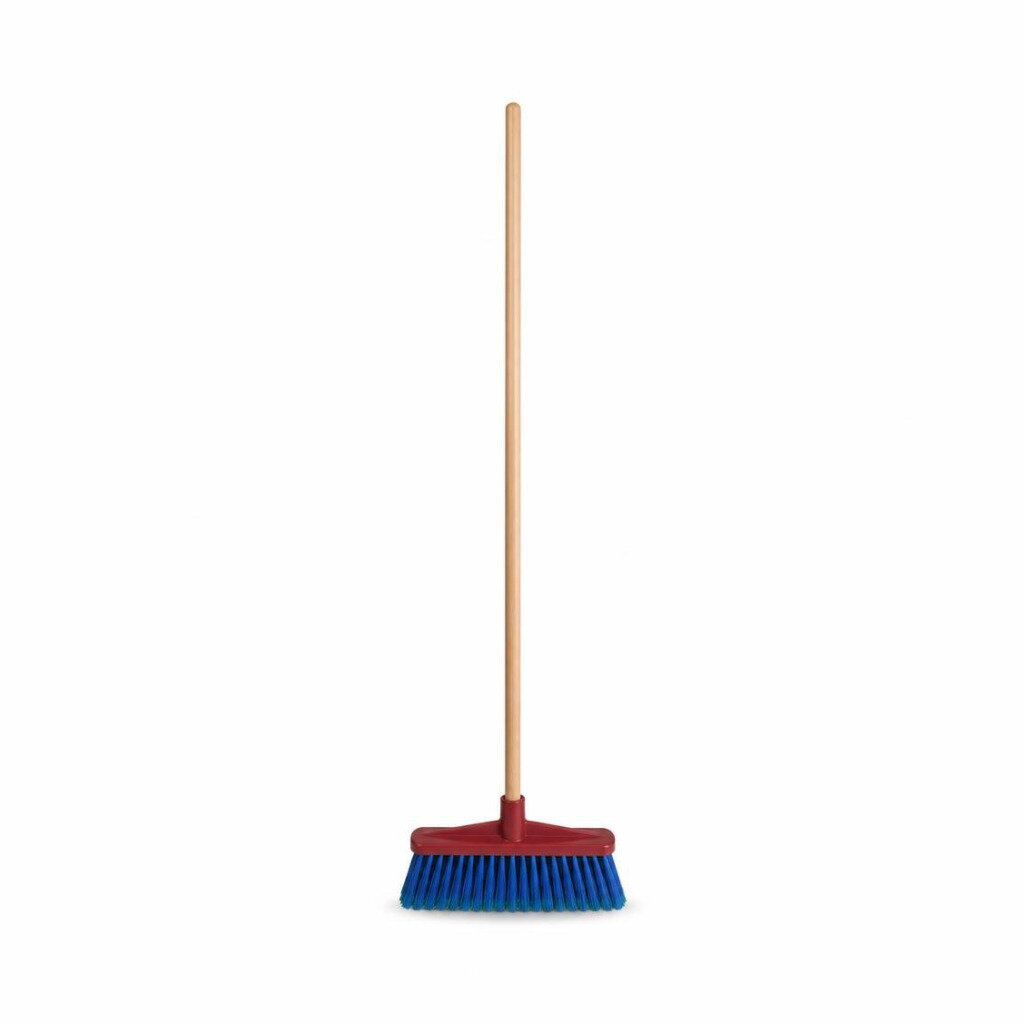 RAYACO 917 NYLON BROOM WITH HANDLE