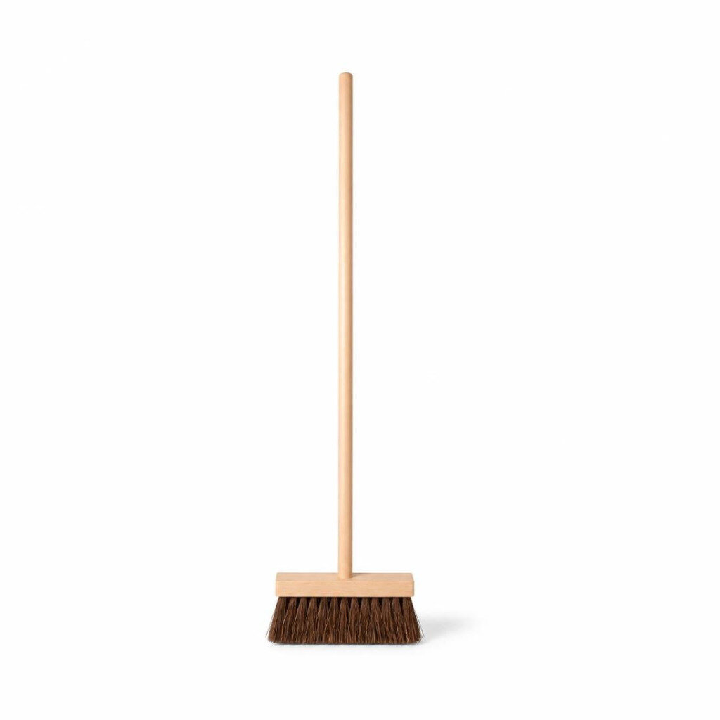 RAYACO 2023 PREMIUM H/DUTY HARD BROOM WITH WOODEN HANDLE (SMALL)