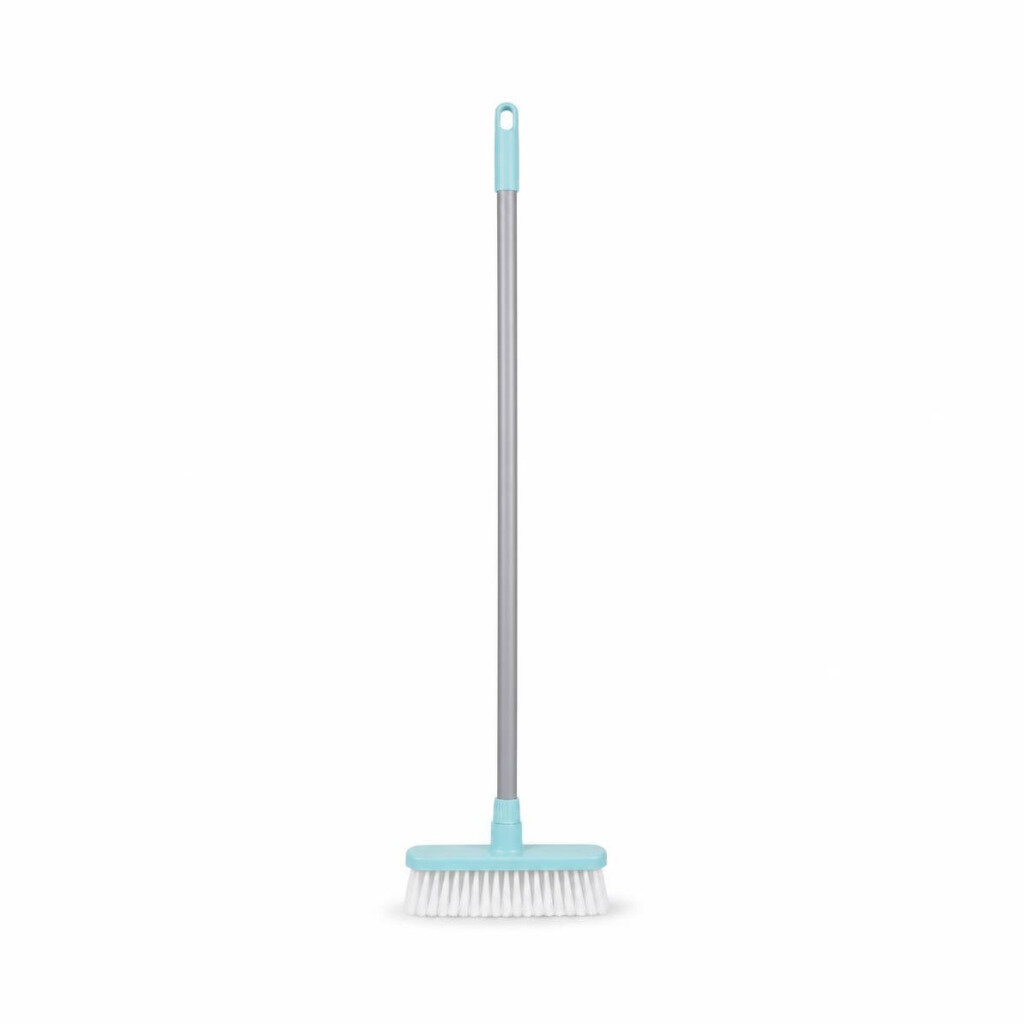 RAYACO 728 NYLON BATH BROOM WITH HANDLE