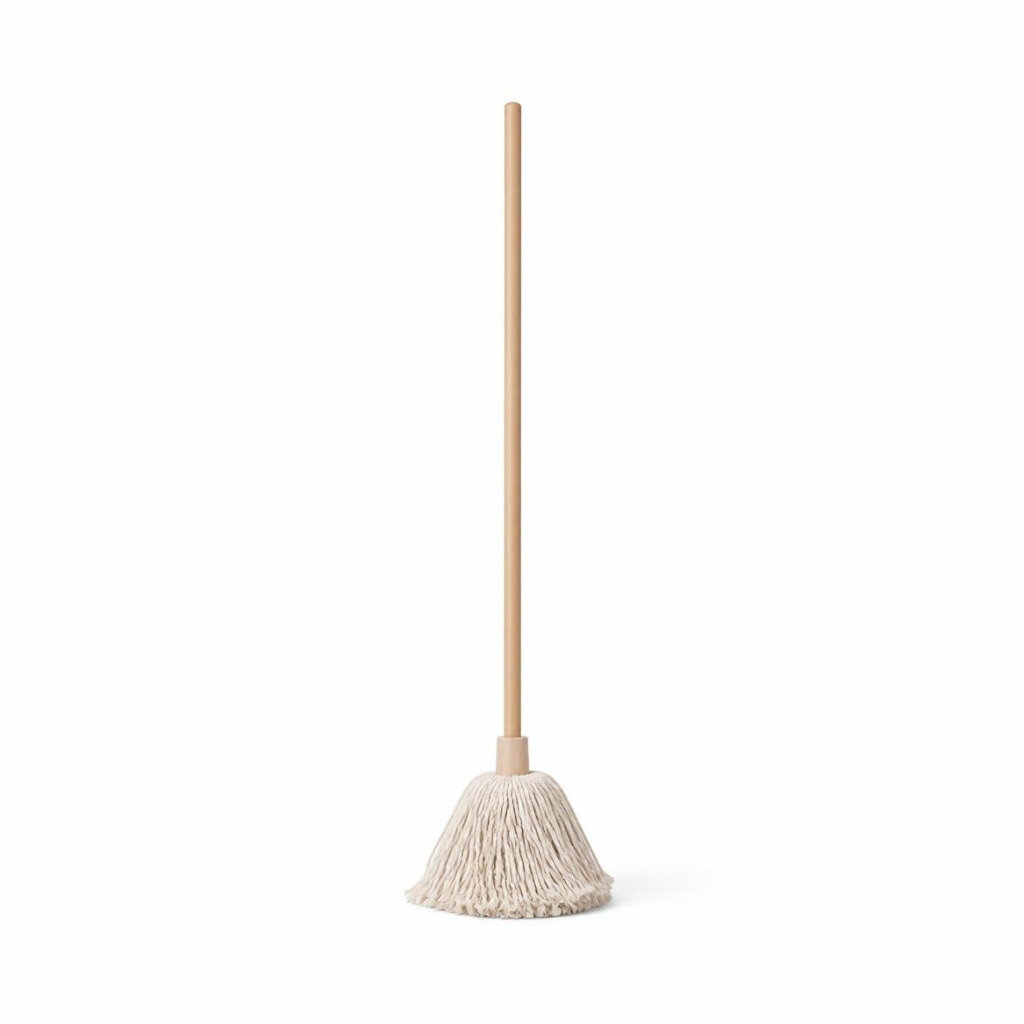 RAYACO R500 COTTON MOP WITH WOODEN HANDLE