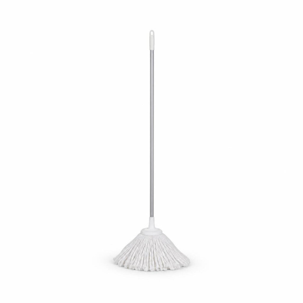 UNI 2626 WHITE FLOOR MOP WITH HANDLE