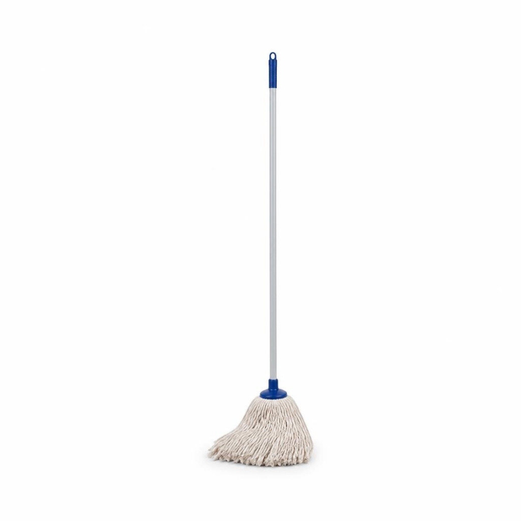 UNI  419 COLOUR COTTON MOP WITH HANDLE