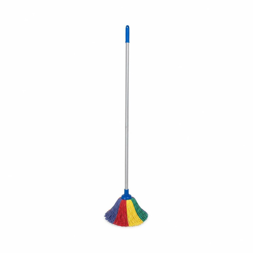 UNI 418 FIVE COLOUR MOP WITH HANDLE