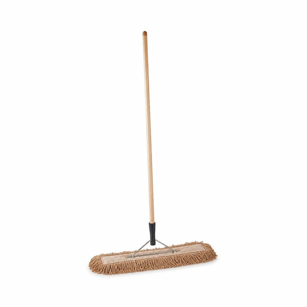 UNI 417 LIGHT BROWN FLOOR MOP WITH HANDLE