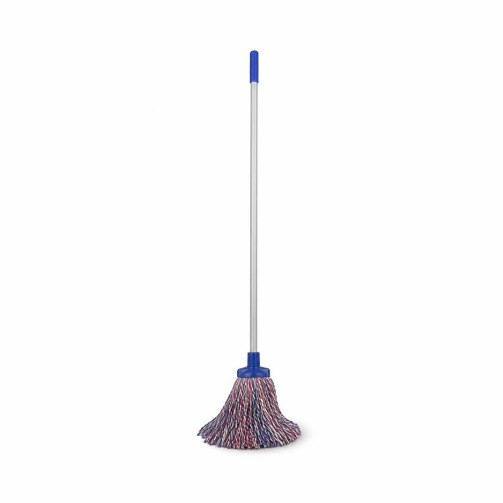 1545 COLOUR COTTON MOP WITH HANDLE