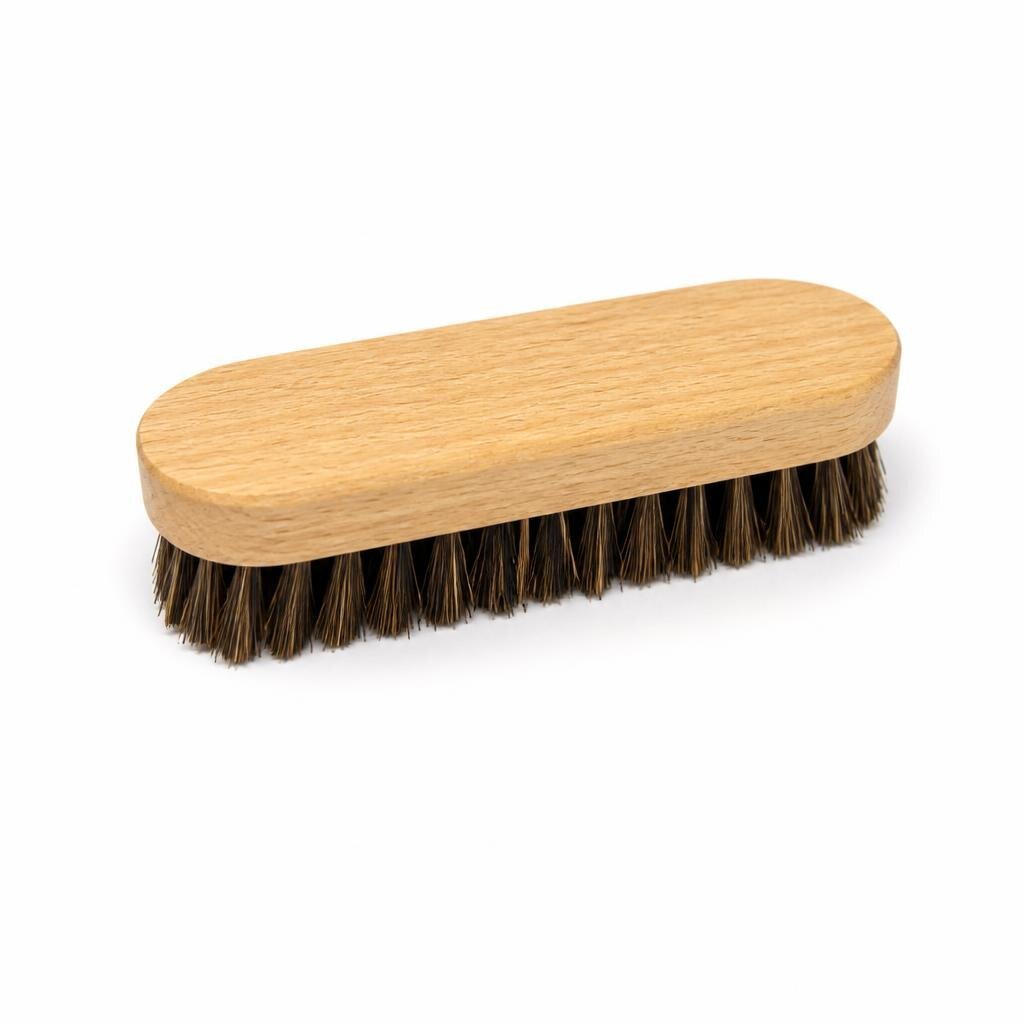 SBB11 14X4.5CM WOODEN SHOES BRUSH