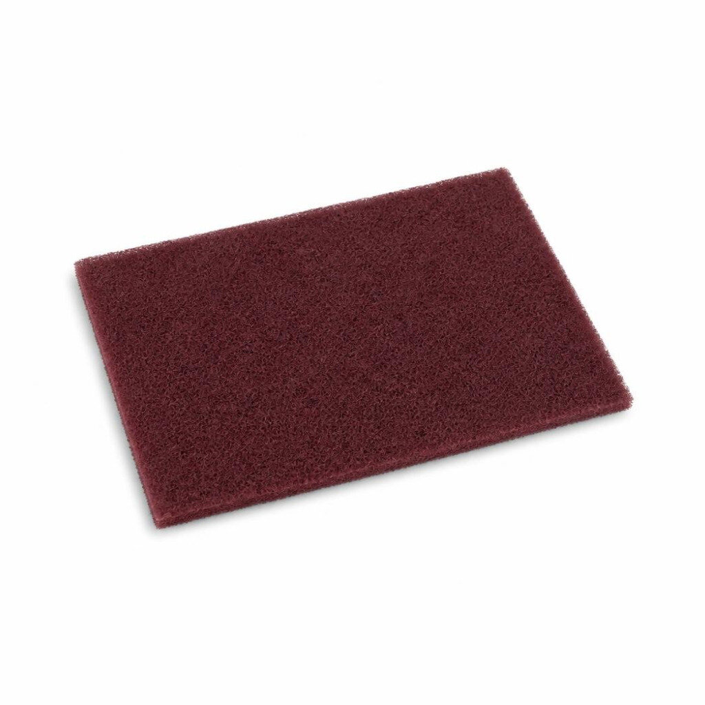 6" X 9" SCOTCH BRITE - MAROON