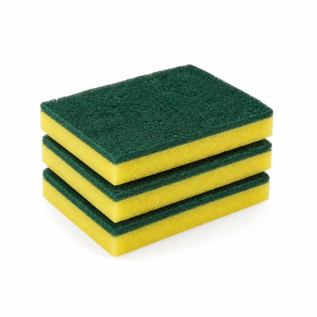 UNI 1304 3PCS SCOURING PAD W/SP.