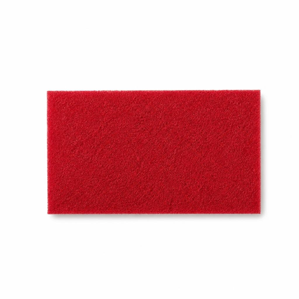 MLINK 4" X 8" RED SCOURING PAD