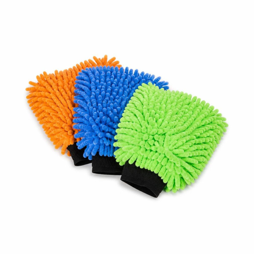 303 3PCS MICROFIBER WASH MITT