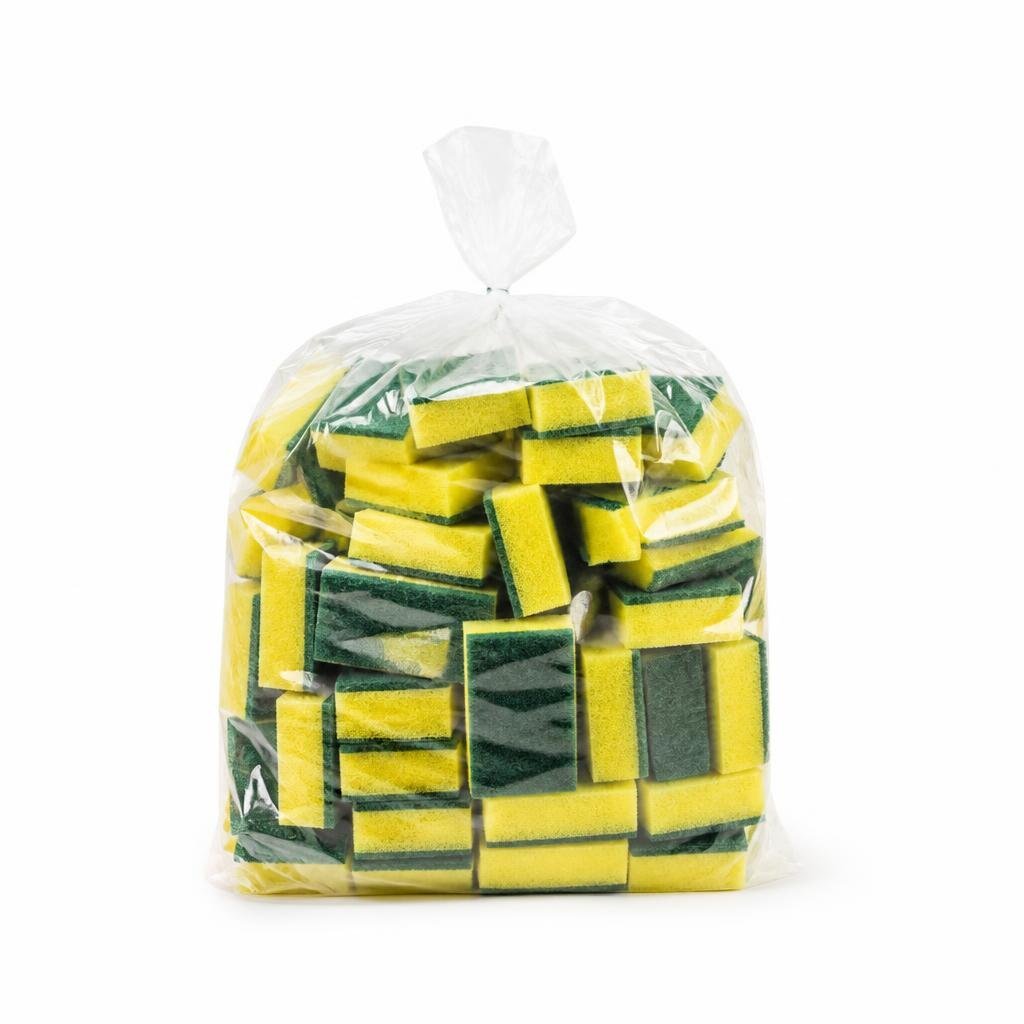 ROZE HALAZ RZ-55-8888 SPONGE SCRUB (100PCS/BAG)