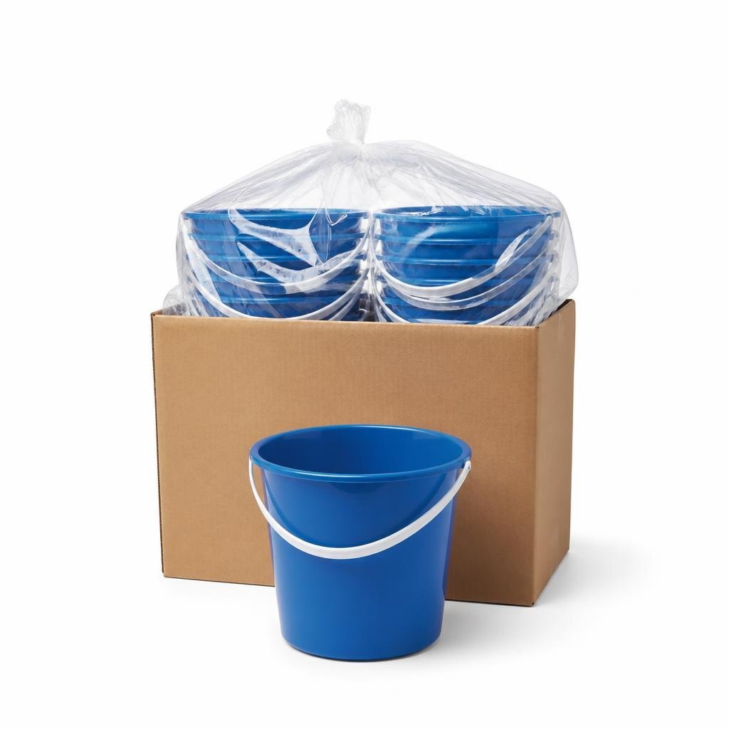 CEMENT PAIL BLUE - BIG (PVC HANDLE) (24PCS/BUNDLE)