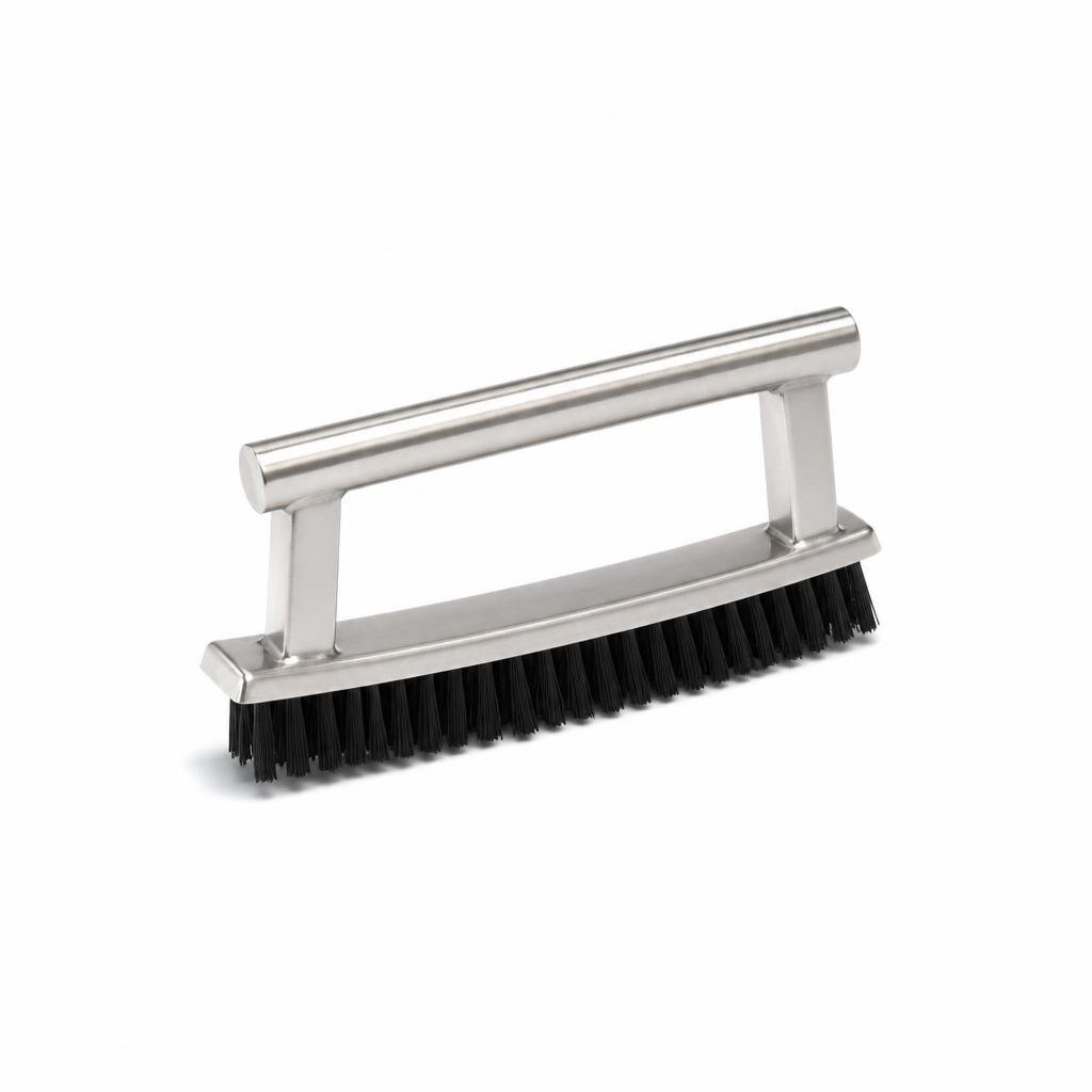 GLITZ HJ23 S/STEEL H TYPE HANDLE BRUSH