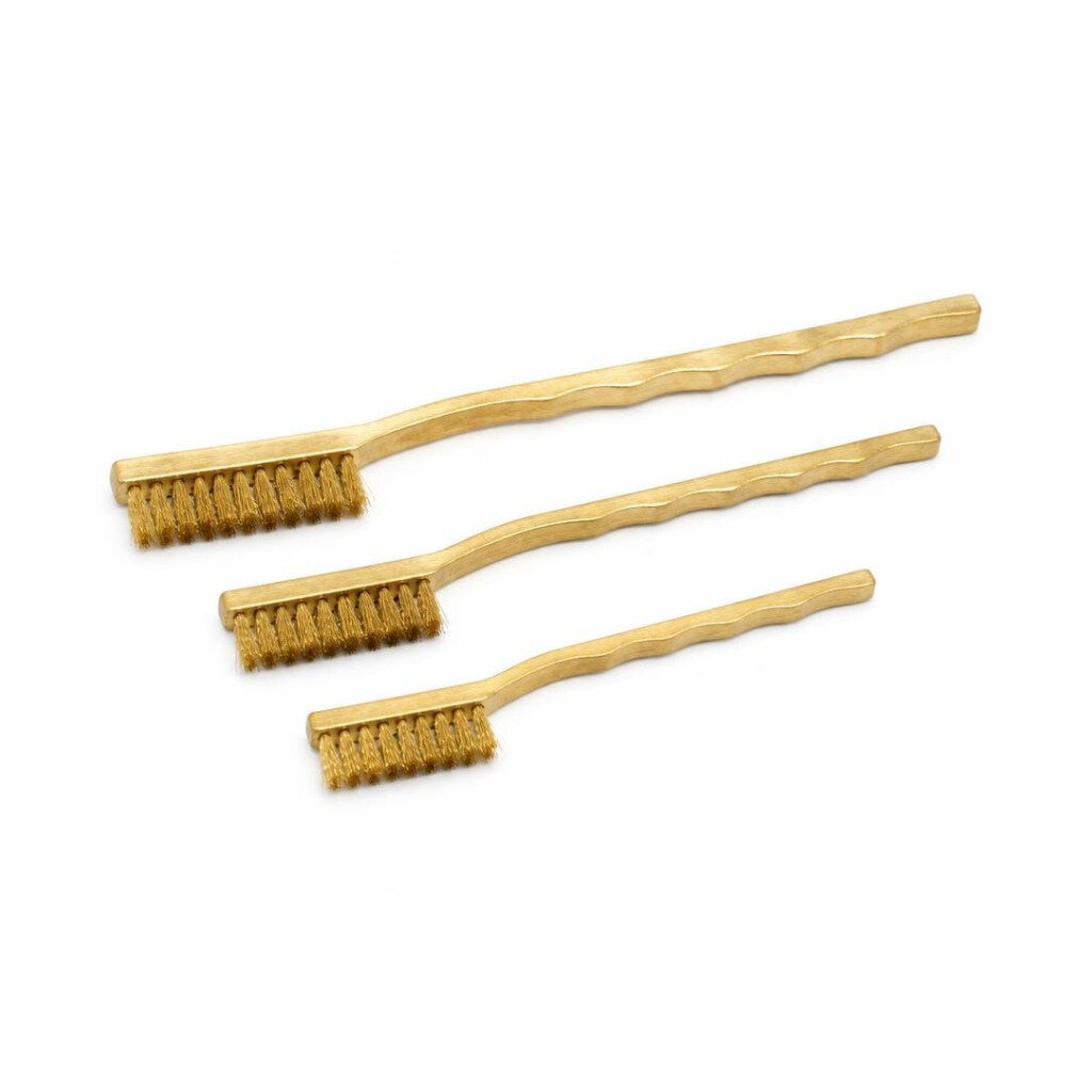 3PCS SM ALL BRASS BRUSH SET