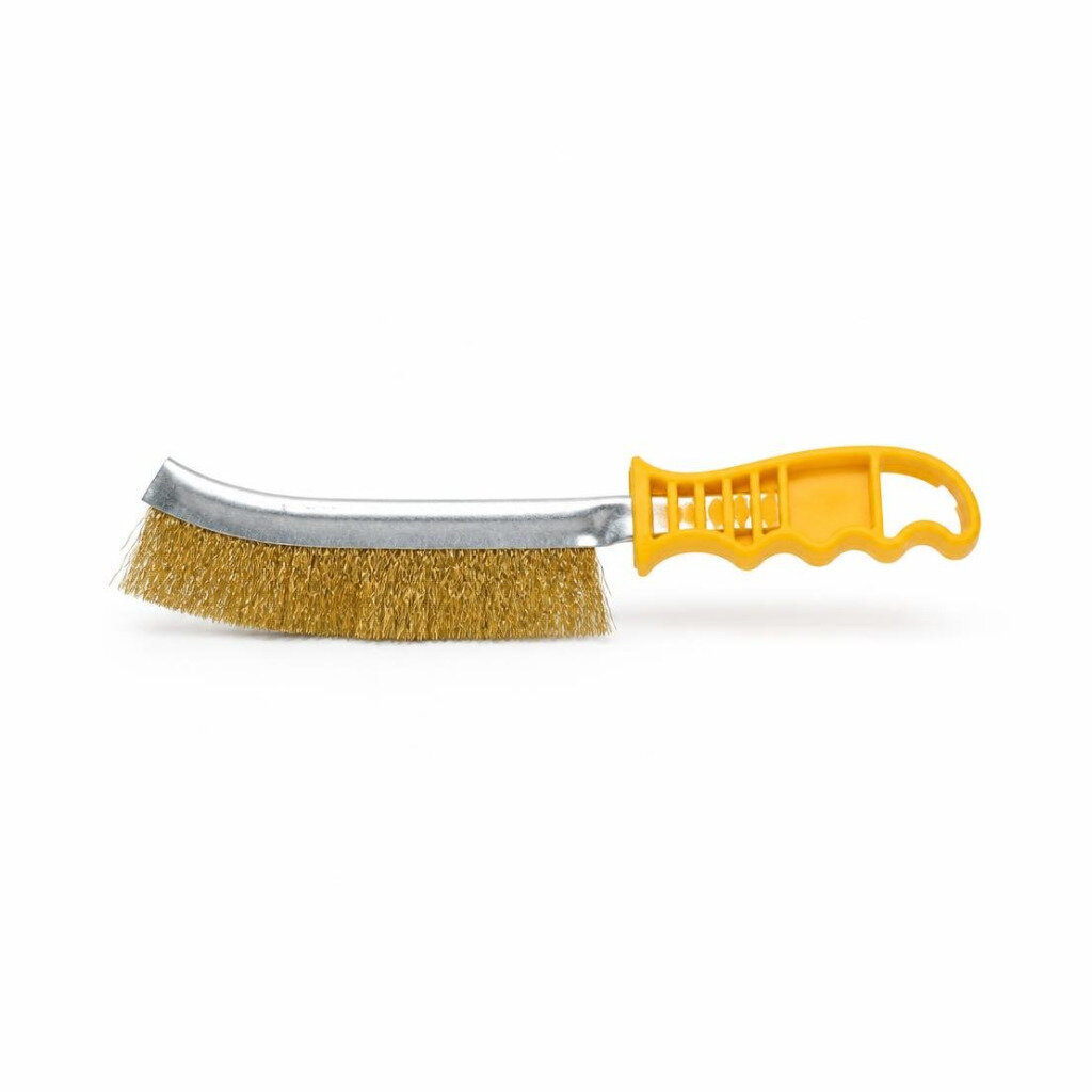 NIETZ BRASS COATED PVC HANDLE KNIFE BRUSH - 577-22-101