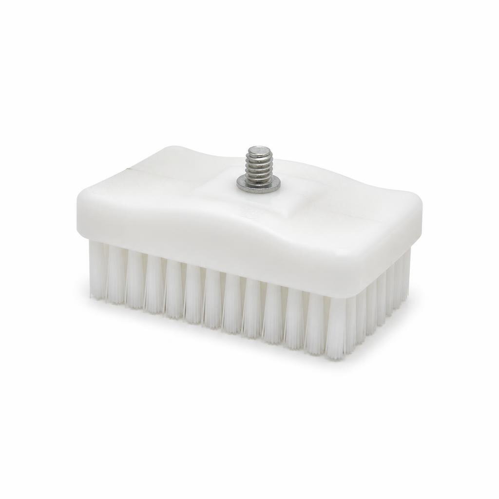 2.5" X 1.5" X 3/8" NYLON BRUSH + SCREW