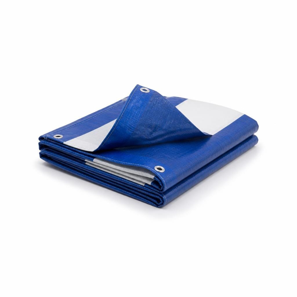BWC 06X08 BLUE & WHITE CANVAS