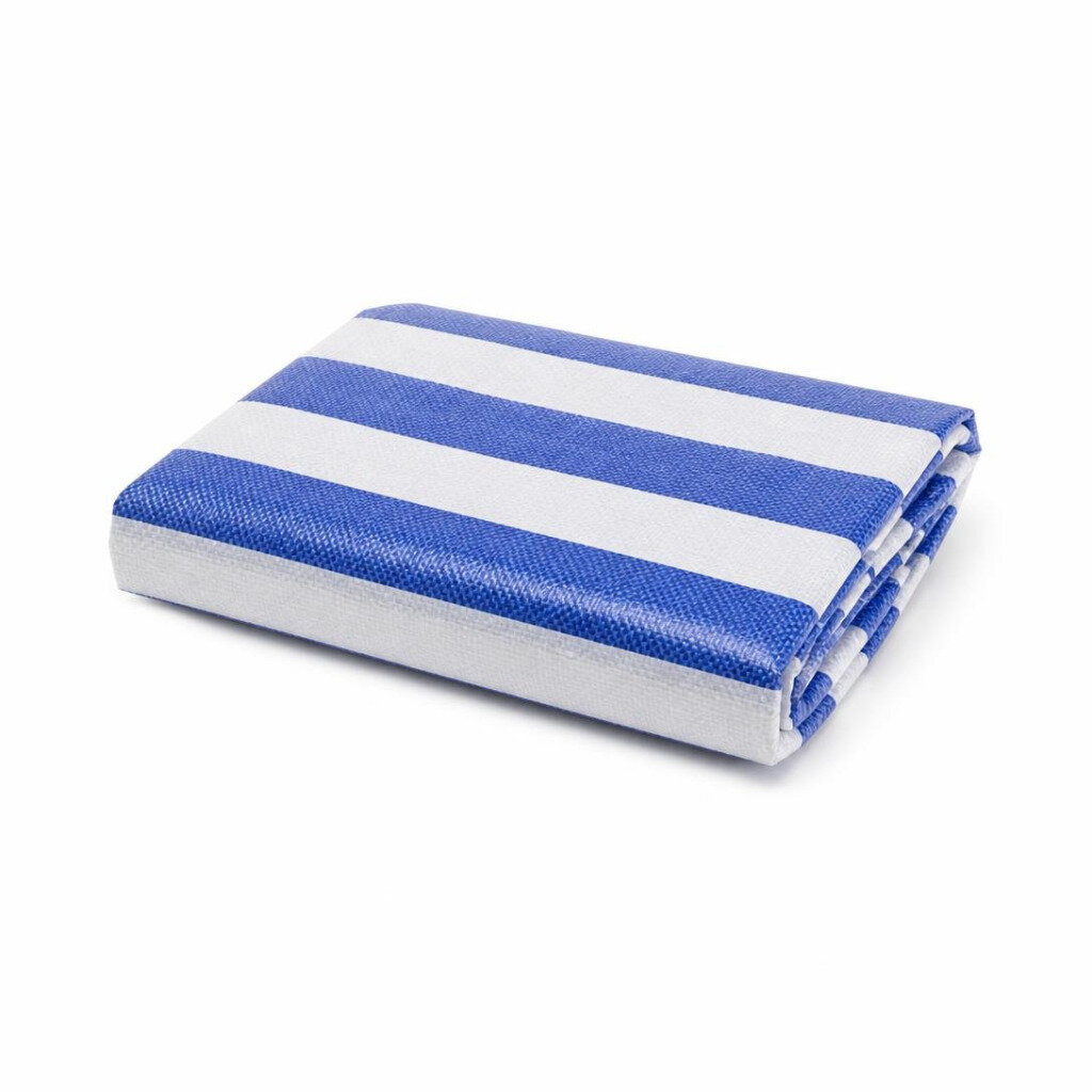 BWC 08X12 BLUE & WHITE CANVAS