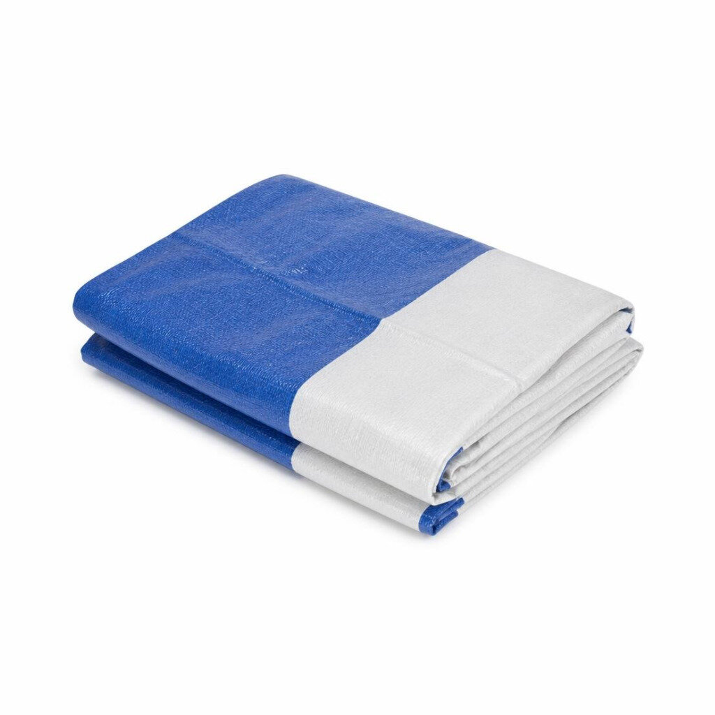BWC 09X18 BLUE & WHITE CANVAS