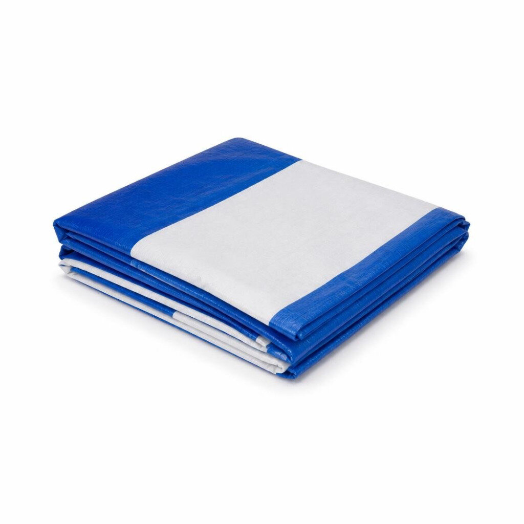 BWC 10X18 BLUE & WHITE CANVAS