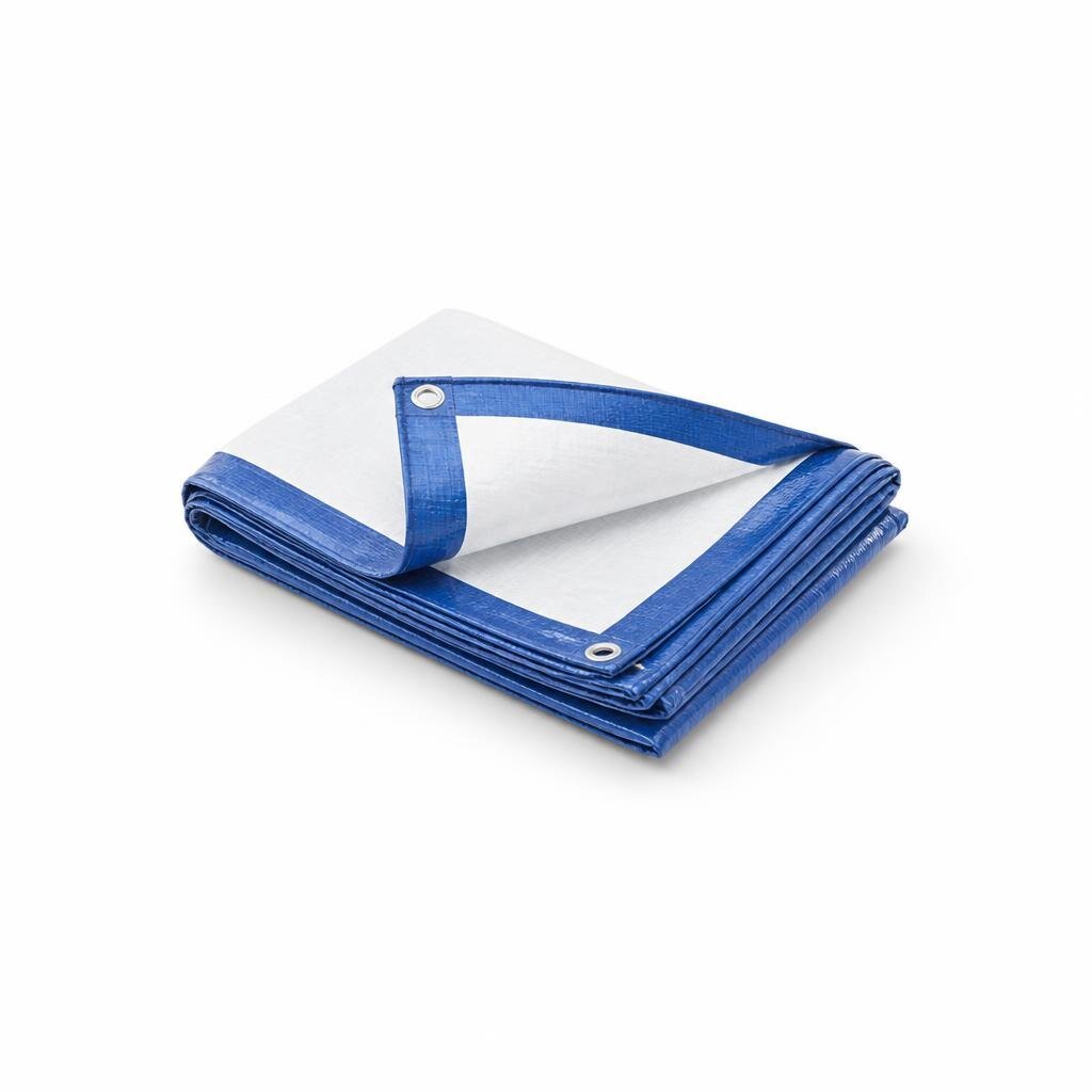 BWC 10X20 BLUE & WHITE CANVAS