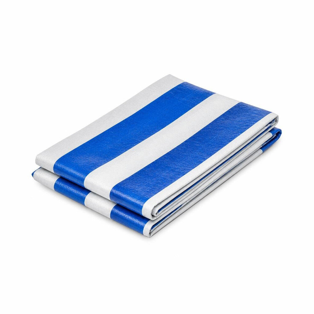 BWC 30X45 BLUE & WHITE CANVAS