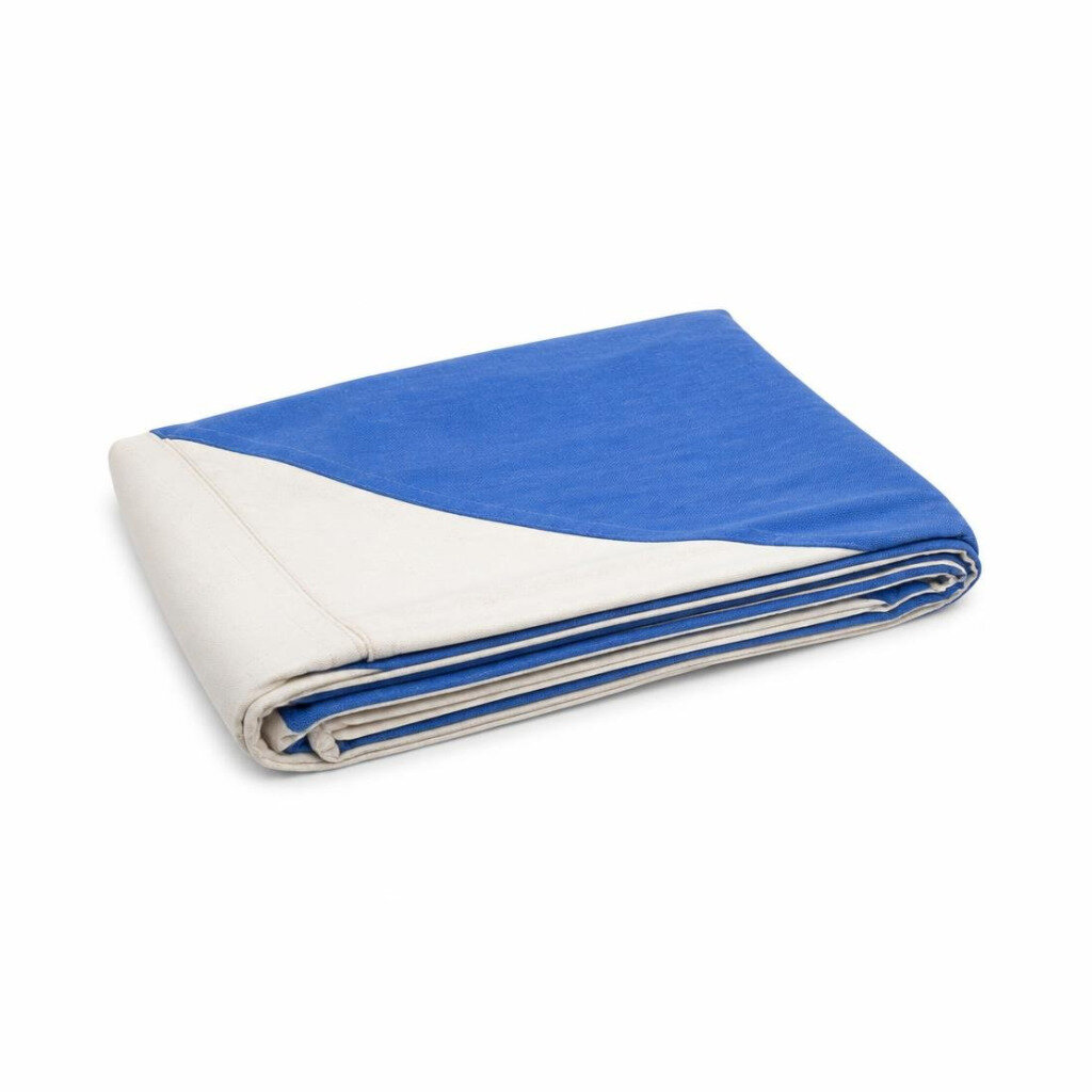 BWC 06X13.33YD BLUE & WHITE CANVAS