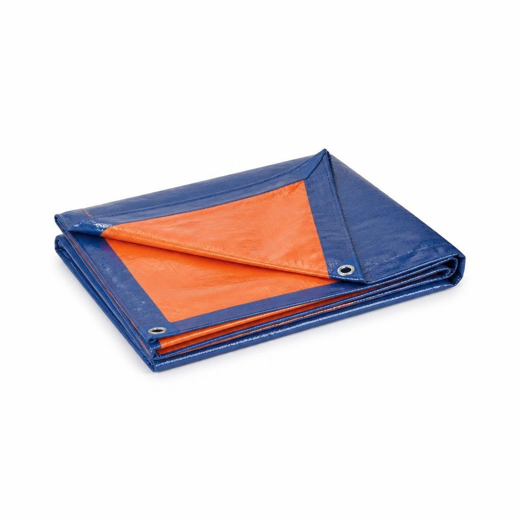 BOC 15X15 BLUE & ORANGE CANVAS
