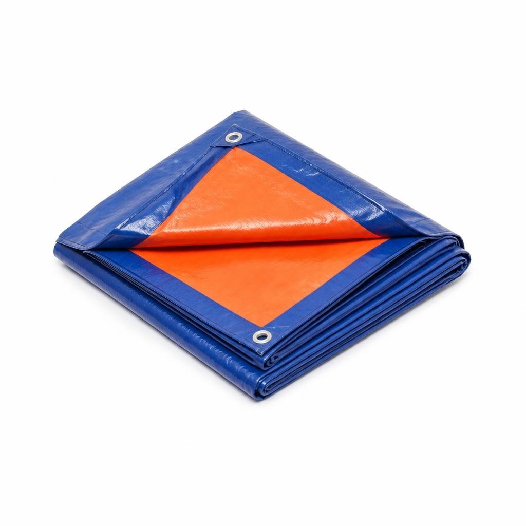 BOC 06X25YD BLUE & ORANGE CANVAS